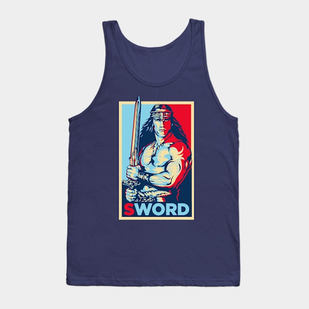 (S)WORD Tank Top by CappO